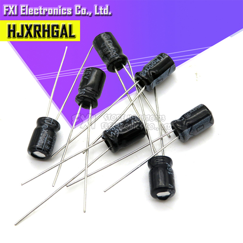 50PCS  16V100UF 5*7mm 100UF 16V 5*7 Electrolytic capacitor New original ► Photo 1/2