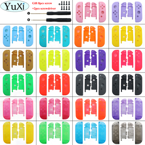 YuXi Multi-Color 23 color for Nintend Switch NS Joy Con Replacement Housing Shell Cover for NX JoyCons Controller shell Case ► Photo 1/6