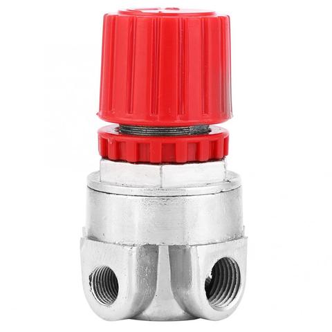 1pcs Pressure Regulation Valve Steel High Accuracy 4 Holes Pressure Regulating Control Air Compressor Accessories Separation ► Photo 1/6