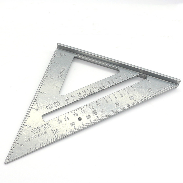 Serenable 45 Degree Metric Aluminum Carpenter Triangle Square