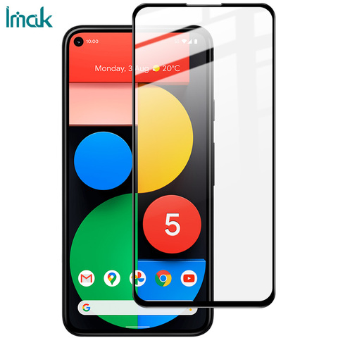 Imak Pro+ Full Tempered Glass For Google Pixel 5 Screen Protector For Google Pixel 5 Protective Glass Film ► Photo 1/6