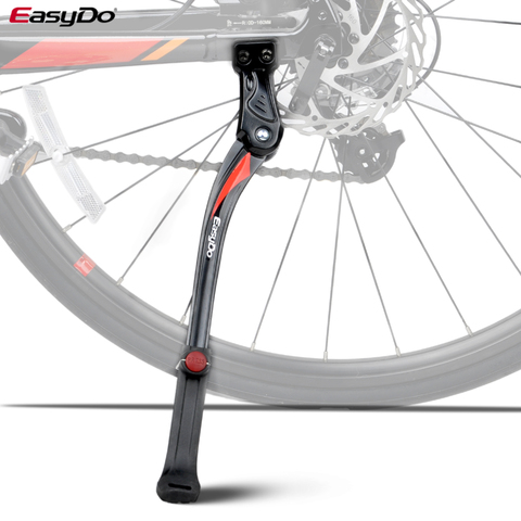 Easydo Adjustable Rear Mount Bicycle Bike Kickstand Alloy Material for 24''-29'' Parking Rack Fits on Chain Stay  with 2 Holes ► Photo 1/6