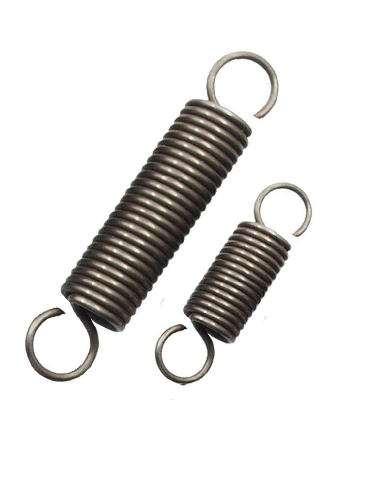 2Pcs Steel Small Coil Pull Spring Extension Spring with Hooks Wire Diameter 2mm Out Diameter 17mm Length 60-200mm 