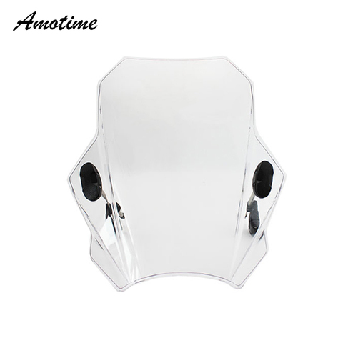 Motorcycle Adjustable Wind Screen Windshield For YAMAHA MT-03 MT-07 MT-09 MT-10 FZ-10 FZ-09 FZ1N FZ6 ► Photo 1/6