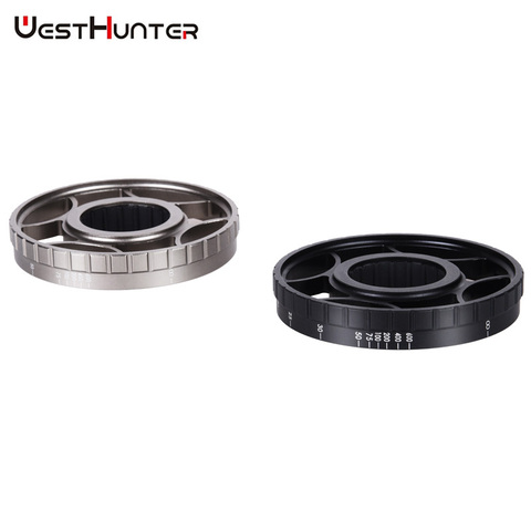 WESTHUNTER Big Side Parallax Wheel Aluminium Alloy 80mm Focusing Adjust Sidewheel Fits HD Series CNC Machining Scope Accessories ► Photo 1/6