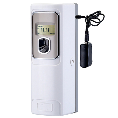New AC Plug Intelligence LCD Fragrance Sprayer Home Aerosol Dispenser Hotel Air Freshener Disinfector for 300ml Perfume Cans ► Photo 1/6