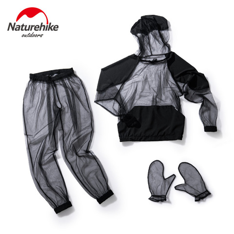 Naturehike Outdoor Anti-Mosquito Set Insect-Proof Anti-Bite Fishing Camping hiking Lightweight Perspective Fishing Suits clothes ► Photo 1/6