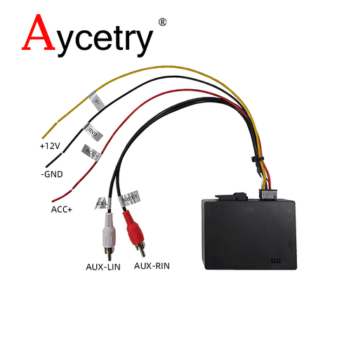 Aycetry!wholesale! For Porsche Cayenne For Mercedes Benz/ML/GLR/W164/W251 AUX Car Optical Fiber Decoder Box Amplifier Adapter ► Photo 1/6