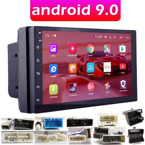 2 din Car Android 9.0 Radio Multimedia For Suzuki Buick Volkswagen ISO Hyundai Kia Honda Toyota Nissan Mitsubish Ford Outlande ► Photo 1/6