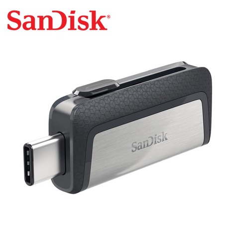 100% SanDisk usb 128GB SDDDC2 Extreme high speed Type-C USB3.1 Dual OTG USB Flash Drive 64GB Pen Drive 256GB 150M/S Pen Drives ► Photo 1/6