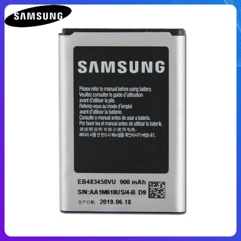 Original Phone Battery EB483450VU For Samsung GT-C3630 GT-S5350 C3752 GT-C3592 GT-C3230 GT-C3752 GT-C3528 C3630 C3230 C5350 ► Photo 1/6