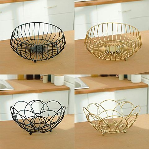 Creative Fruit Basket Countertop Storage Bowl for Snacks Fruit Vegetables Kitchen Display Decorative Dish ► Photo 1/6