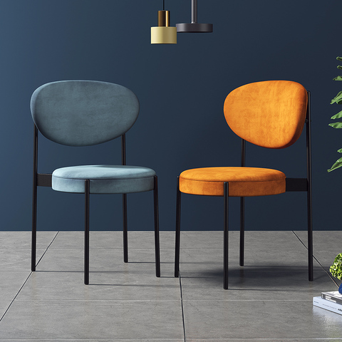 Scandinavian Dining Chair Modern Tea Shop Cafe Light Luxury Ins Leisure Chair Office Negotiation Chair ► Photo 1/1