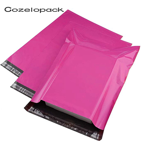 10pcs Pink Poly Mailer Self Adhesive Post Mailing Package Mailer Glue Seal Postal Bag Gift Bags Courier Storage Shipping bags ► Photo 1/6