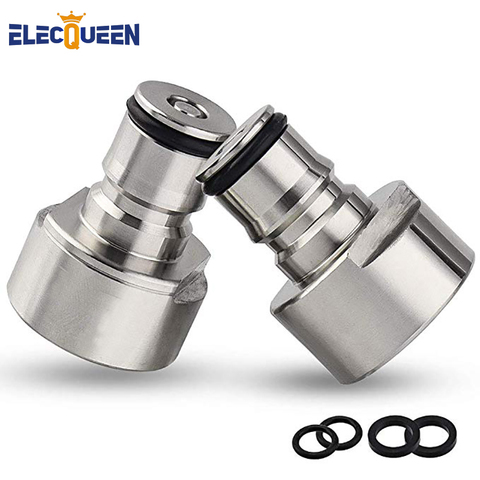 Ball Lock Conversion Kit,Sankey Keg Coupler Adapter FPT 5/8 Thread Stainless Steel Ball Lock Quick Disconnect Gas & Liquid Post ► Photo 1/6