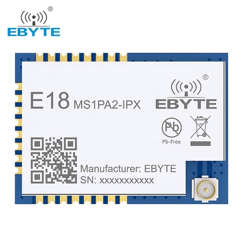 CC2530 ZigBee Wireless Module RF SMD IPEX interface 100mW for Smart Home 20dBm 1200m Long Range EBYTE Zigbee Module ► Photo 1/6