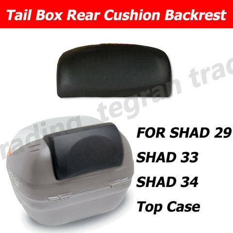 NEW High Quality Tail Box Rear Cushion Backrest Comfort SHAD SH29 SH33 SH34 Top Case Back-Rest ► Photo 1/3