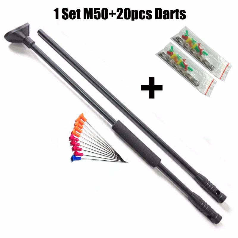 50pcs Arrows Darts Needlse Suitable Blow Gun Calibre 1cm Length 10cm Fit Leopard 