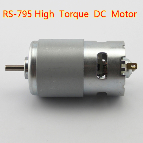 RS-795 DC Motor  D-Shaft 12V-24V 16000RPM High Speed High Power Large Torque Motor for Drill&Screwdriver/Garden Electric Tools ► Photo 1/4