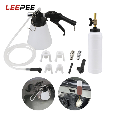 LEEPEE Large Capacity  Oil Change Equipment Kit SET of  Car Brake Fluid Replacement Brake Fluid Drained Bleeder Car Repair Tool ► Photo 1/6
