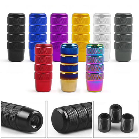 95MM Universal Non-Slip Gear Shift Knob Manual Transmission Aluminum knurled Shifter Lever Knob ► Photo 1/6