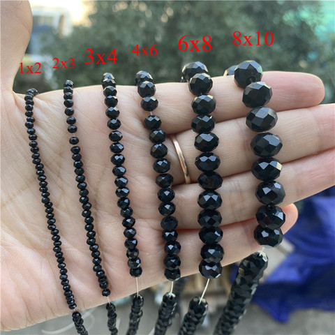 1mm/2mm/4mm/6mm/8mm Crystal Rondel Beads Faceted Glass Beads for Jewelry  Making DIY accessories Wholesale Lots Bulk - Price history & Review, AliExpress Seller - BOHOEVER Store