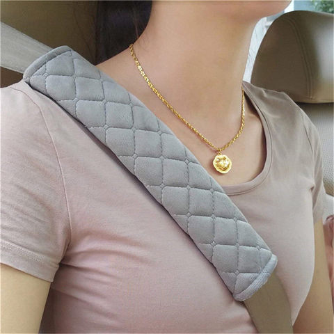 2pcs Seat Belt Covers Soft Velvet Car Shoulder Pad For Adults Youth Kids Car Truck SUV Airplane Carmera Backpack Straps ► Photo 1/6