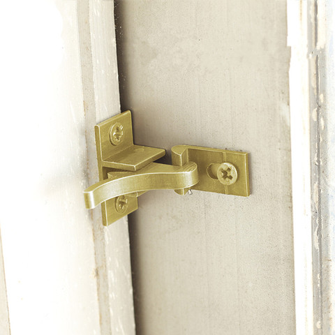 1pcs Bird type door lock buckle Antique copper Push-Pull window hasp security latch Door Window Silent Hooks Home Improvement ► Photo 1/6