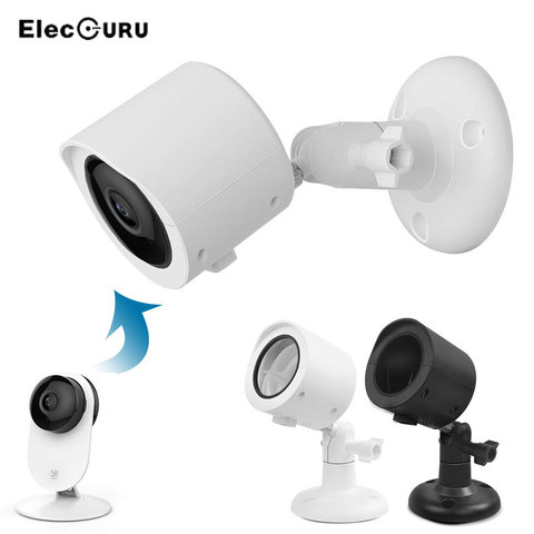 YI Home Camera Stand Waterproof Wall Mount Holder with Protective Case 360 Degree Swivel Brackets for YI Home Camera Accessories ► Photo 1/6