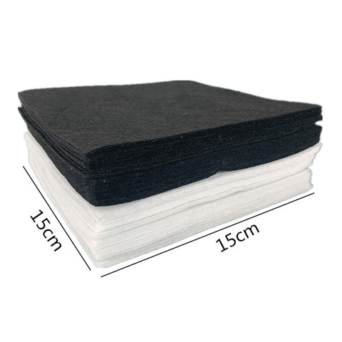 zsbszc 40PCS black and white  1mm Hard Felt Sheets Felt Craft For Felt DIY Craft Arts,Crafts & Sewing Scrapbook Home textile BD3 ► Photo 1/4