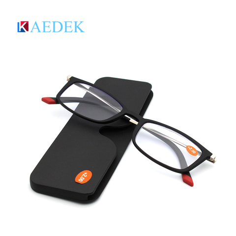 KAEDEK Ultralight Reading Glasses Men Women Unbreakable Glasses High-definition Resin Glasses Presbyopic Prescription Eyewear ► Photo 1/6