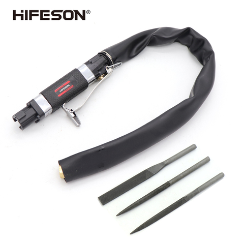 HIFESON Quality Pneumatic / Air File Tool Reciprocating File Wood Furniture Polishing Tools File Polisher Narrow Gap wood crafts ► Photo 1/6