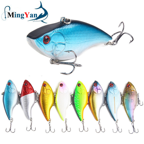 1PCS Hard Fishing Lure 7cm 18.8G Plastic VIB Hard Artificial Bait Treble Hooks Peche Bass Pike Trolling Pesca Fishing Tackle ► Photo 1/6