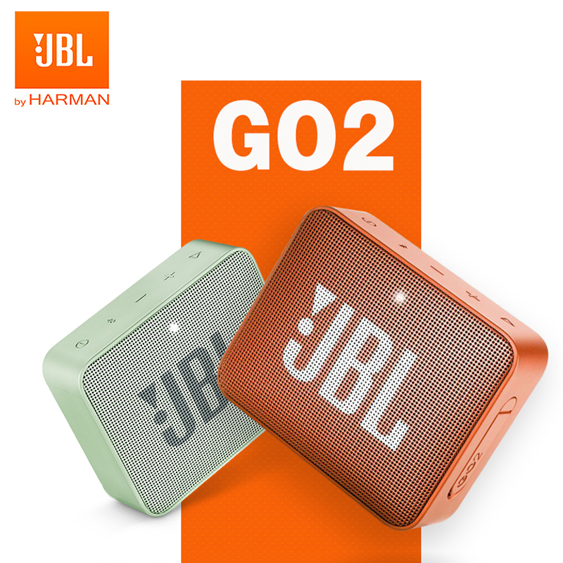 JBL GO2 Wireless Bluetooth Speaker Go 2 IPX7 Waterproof Outdoor Portable Mini Sp 