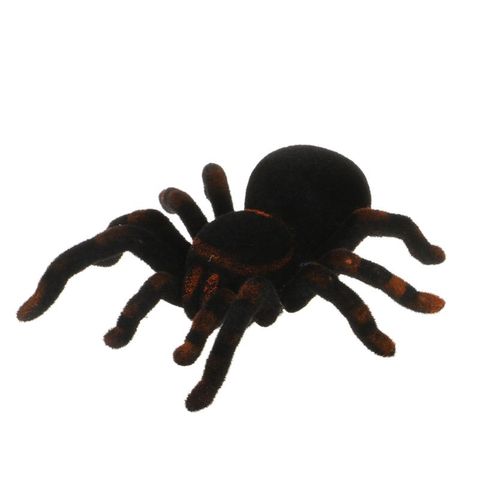 Remote Control Soft Scary Plush Creepy Spider Infrared RC Tarantula Kid Gift Toy 95AE ► Photo 1/5