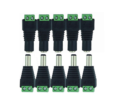 DC plug CCTV Camera 5.5mm x 2.1mm DC Power Cable Female Plug Connector Adapter Jack 5.5*2.1mm to connection LED Strip Light ► Photo 1/6