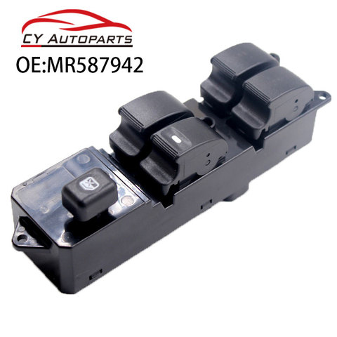 YAOPEI NEW Window Driver Side Main Switch LHD For Mitsubishi Pajero Montero III 3 Lancer Triton L200 Sport Grandis MR587942 ► Photo 1/6