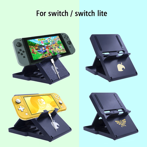 Portable Desktop Stand Holder For Nintendo Switch /Lite  Game Chassis Bracket Playstand Base Cradle Support For Nintend Switch ► Photo 1/6