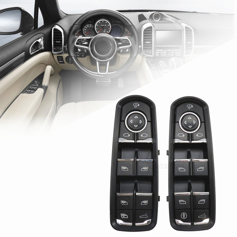 Malcayang Front Door Window Switch For Porsche For Panamera For Cayenne Macan 7PP959858RDML 7PP959858MDML ► Photo 1/6