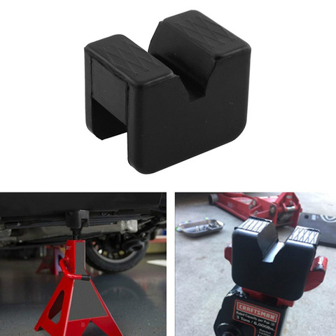 Car Lift Jack Stand Rubber Pads Floor Jack Pad Adapters Stands Mat Frame Rail Adapter Car Jacks Lifting Car Repair Tools ► Photo 1/6