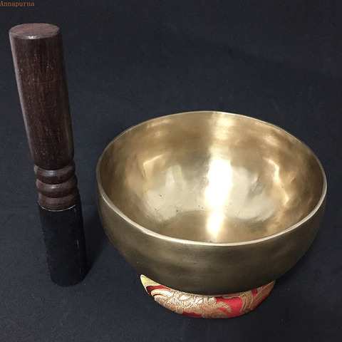 Tibetan Singing Bowl  SPA Physiotherapy Sound Therapy Bowl Buddha Yoga Supplies Nepal Handmade  Buddhism Decoration Gift ► Photo 1/5