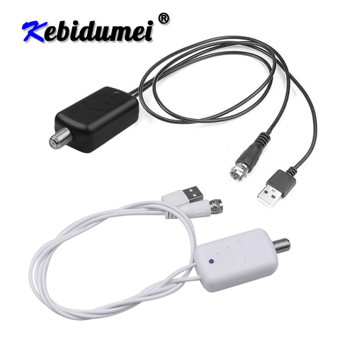 Kebidumei 4K Digital Amplifier Booster Digital TV Antenna 300 Mile Range HD Indoor HDTV 1080P HD TV Antenna Flat Design ► Photo 1/6