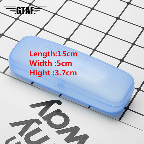 Simple And Stylish Portable Transparent Shell Case Protector Box For Clip-on Flip-up Lens Glasses Sales ► Photo 1/4