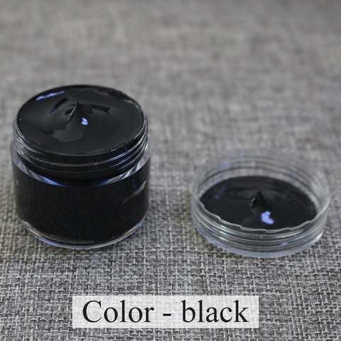 Leather Paint Shoe Cream Coloring for Bag Sofa Car Seat Scratch 30ml Black Leather Dye Repair Restoration Color Change Paint ► Photo 1/6