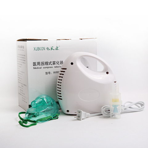 Portable Home Adjustable Inhaler Compressor Nebulizer Children Adult Allergy Relief Respiratory Aerosol Medication Therapy ► Photo 1/6