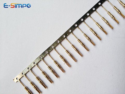 1.0mm Female Socket for DB Terminal Connector Gold plated Female Pin for Nixie Clock Tubes IN12 IN18 QS27-1 SZ4-1 YS27-3 ► Photo 1/3