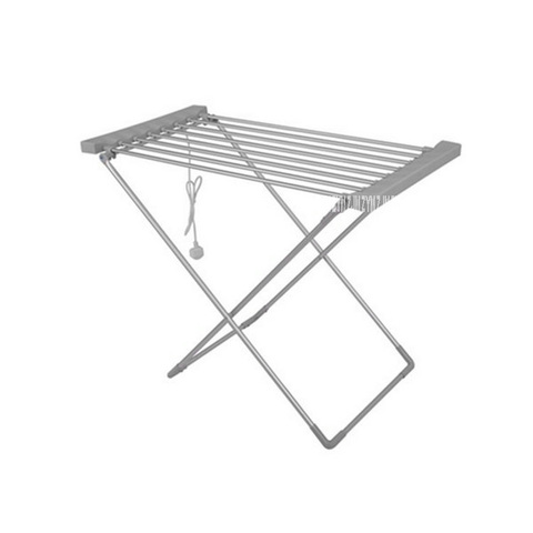 EV-120 Apartment Household Movable Electric Drying Rack Folding Electric Clothes Dryer Rack Aluminium Alloy Floor Drying Rack ► Photo 1/4