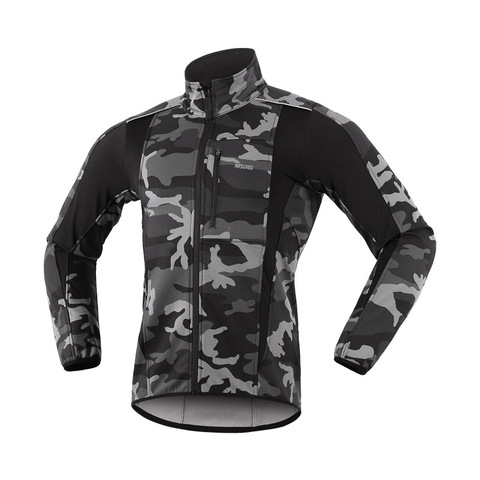 Camouflage Men Cycling Jacket Thermal Winter Mountain Clothing Breathable Waterproof Windproof Hiking Cycling Camping  Jacket ► Photo 1/5