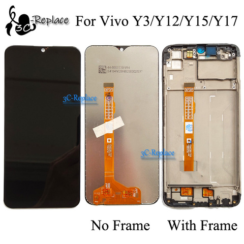 100% Test For Vivo Y3 / Y11 / Y12 / Y15 / Y17 LCD DIsplay Touch Screen  Digitizer Assembly Replacement 6.35 inch - AliExpress