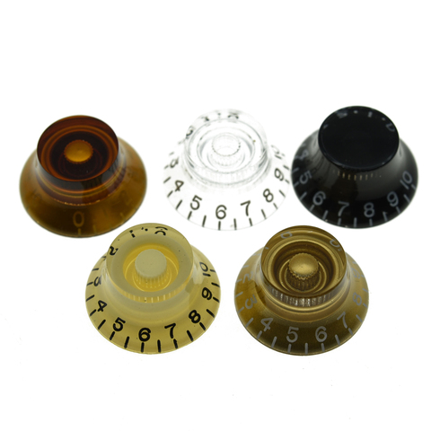 KAISH USA/Imperial Spec LP Guitar Bell Knobs 24 Fine Spline Top Hat Knobs for Gibson Les Pauls or CTS Pots ► Photo 1/5